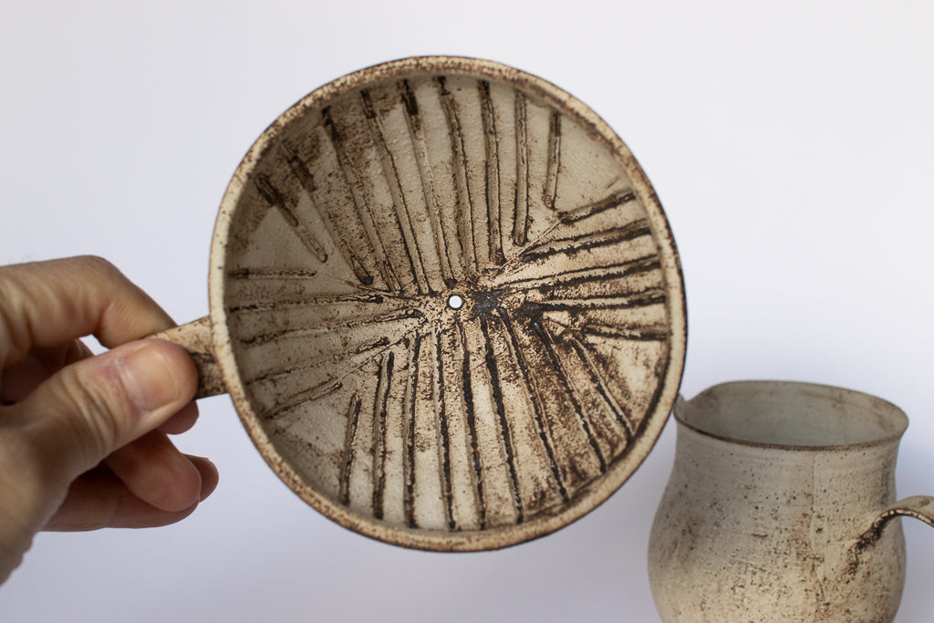 山元一真 / 錆白泥 コーヒードリッパー&サーバー