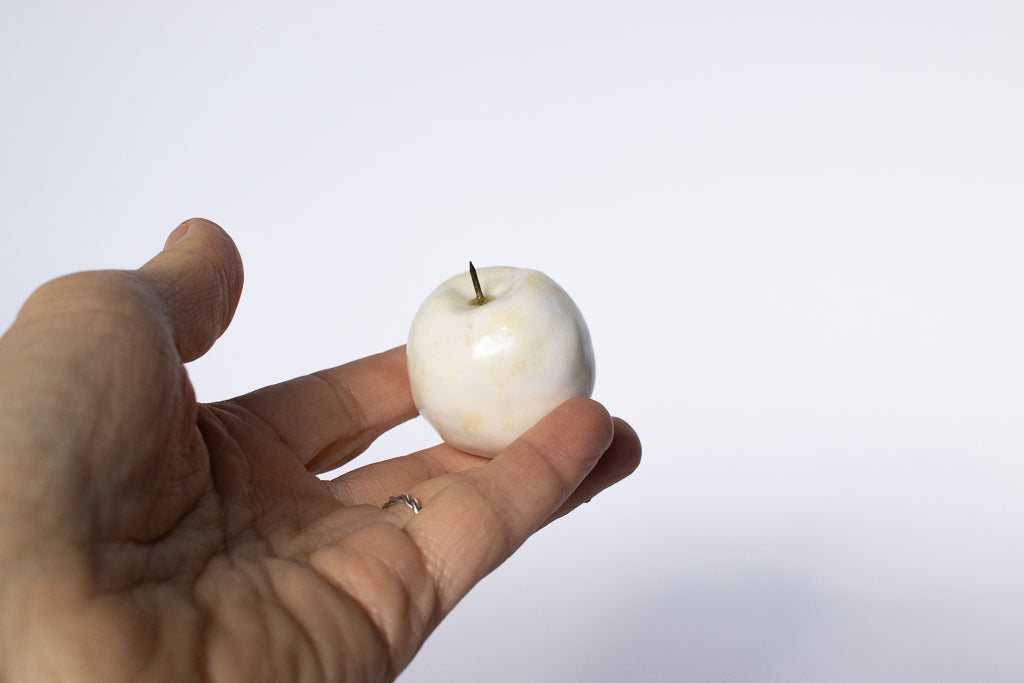 yoshida pottery / プチゴブレット・りんごの燭台