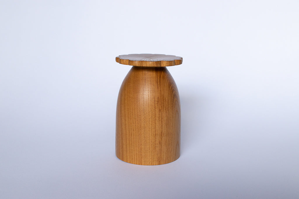 高橋主馬 / こけし（ケヤキ） オブジェ 木工 小物置き