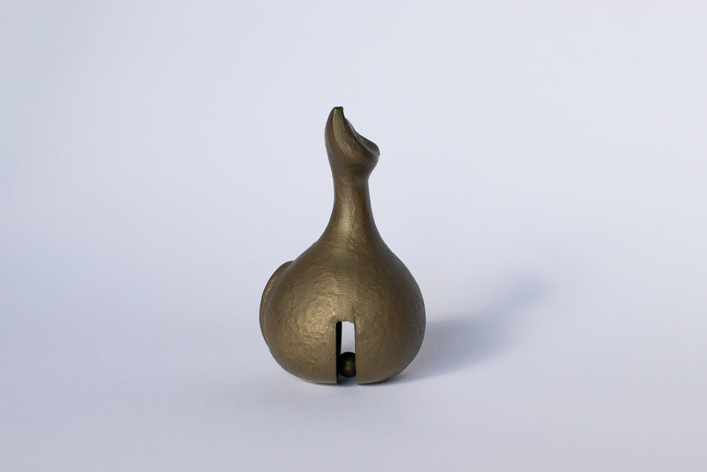 謎古物 / ブロンズ製の猫ちゃんの鈴