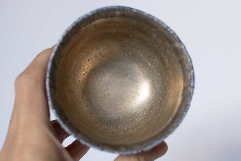 市川恵大 / 瑠璃銀彩ゴブレット