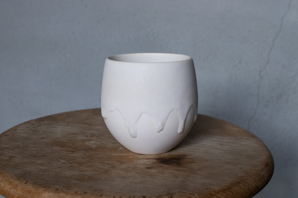 馬場匠 / 卵カップ 白色 ボウル 汲み出し 湯呑み フリーカップ