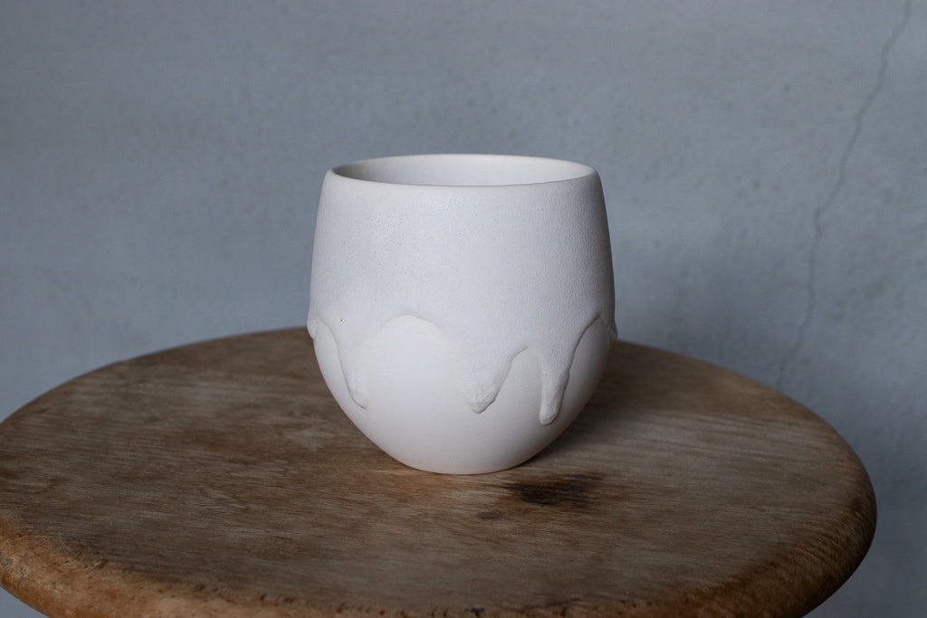 馬場匠 / 卵カップ 白色 ボウル 汲み出し 湯呑み フリーカップ