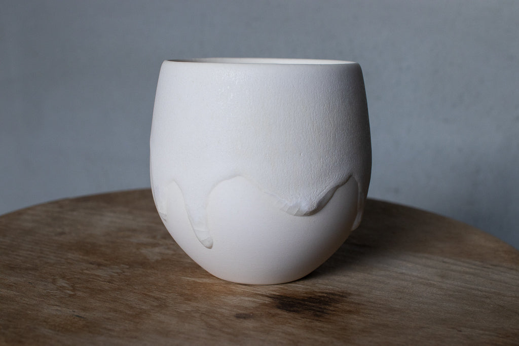 馬場匠 / 卵カップ 白色 ボウル 汲み出し 湯呑み フリーカップ