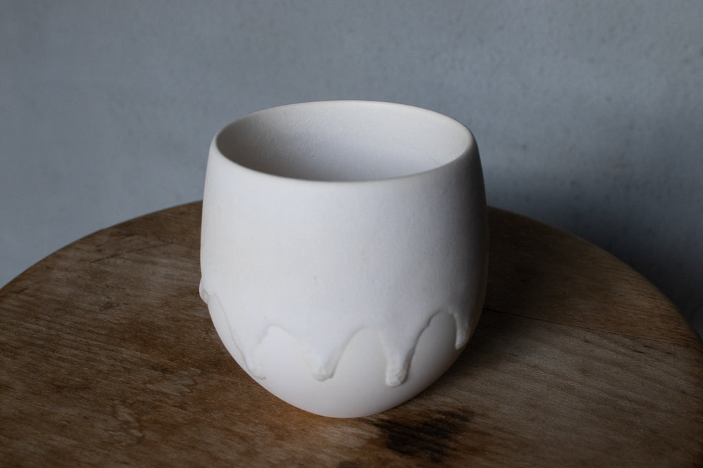 馬場匠 / 卵カップ 白色 ボウル 汲み出し 湯呑み フリーカップ