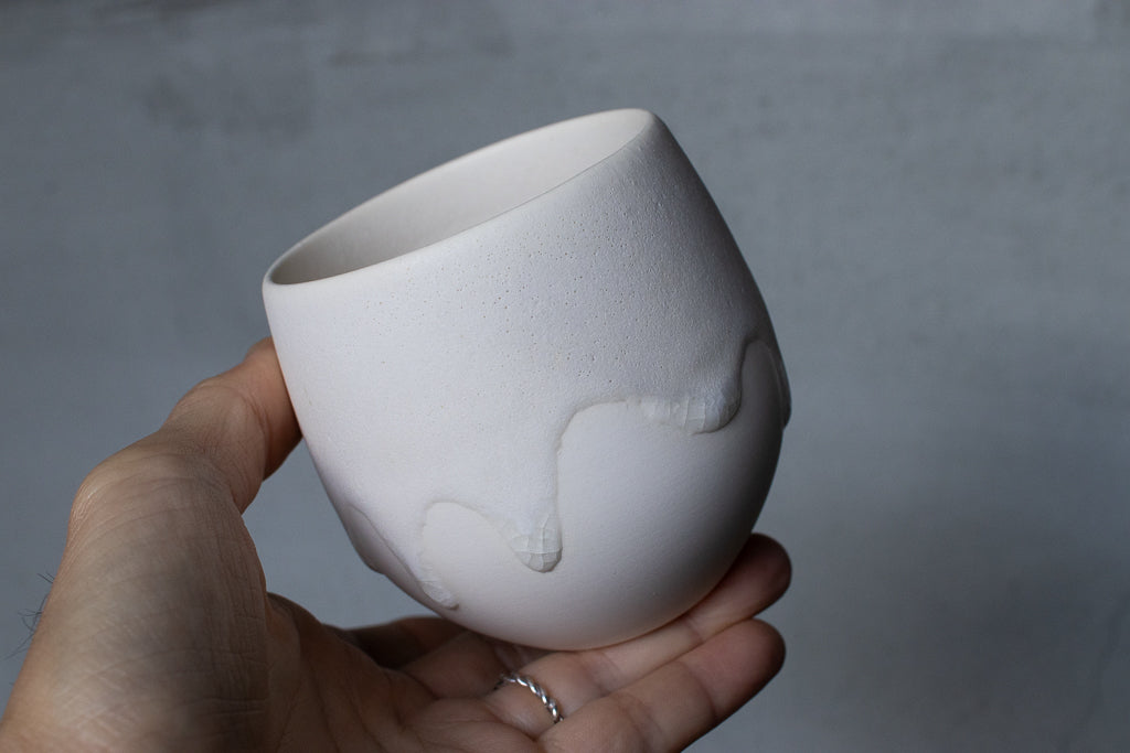 馬場匠 / 卵カップ 白色 ボウル 汲み出し 湯呑み フリーカップ