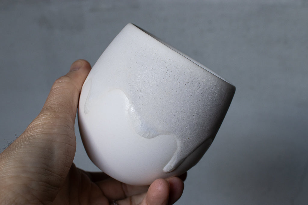 馬場匠 / 卵カップ 白色 ボウル 汲み出し 湯呑み フリーカップ