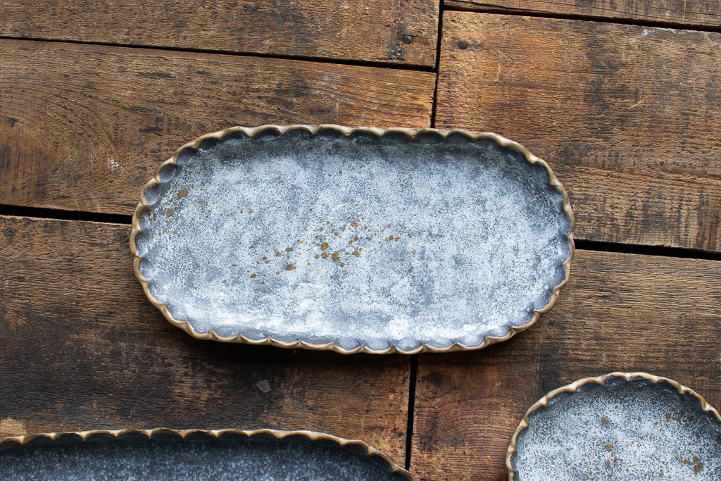 山田麻未 / senbei 楕円皿 豆皿・S・M