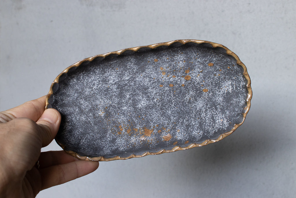 山田麻未 / senbei 楕円皿 豆皿・S・M