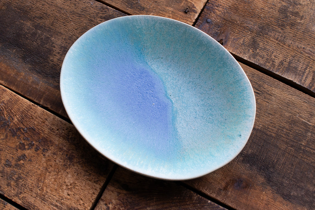 馬場匠 / オーバル皿 楕円皿 ブルー系