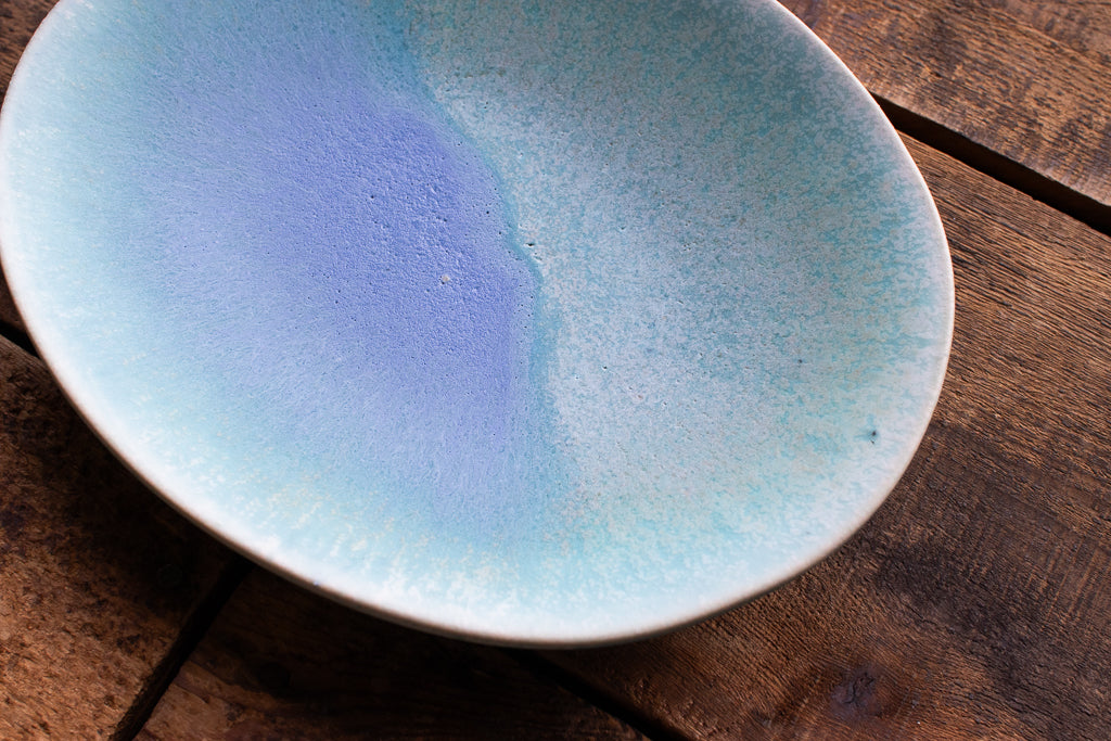 馬場匠 / オーバル皿 楕円皿 ブルー系