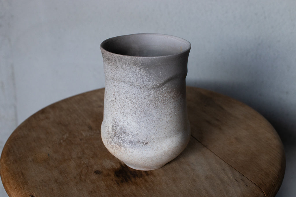 Rintaro Nonaka / Stone cup (black, thin type)