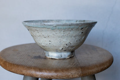 Tonoikemoto Yuki / Octagonal pot (ash glaze)