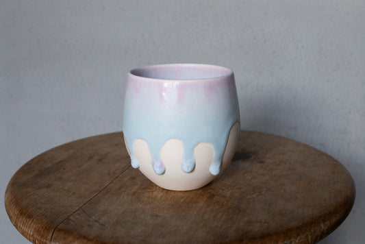 馬場匠 / 卵カップ 青×ピンク ボウル 汲み出し 湯呑み フリーカップ