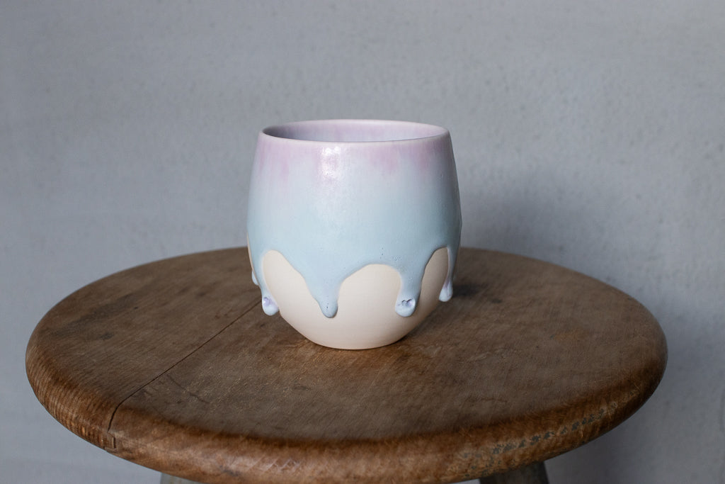 馬場匠 / 卵カップ 青×ピンク ボウル 汲み出し 湯呑み フリーカップ