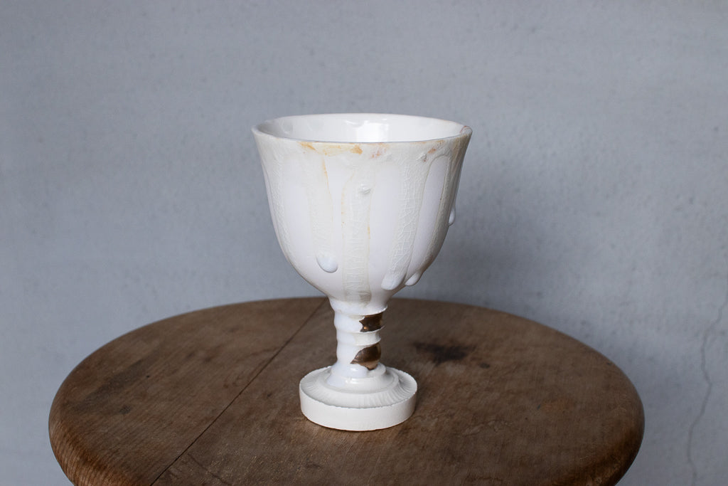 Ayaka Tabala アヤカ・タバラ / ゴブレット 白土