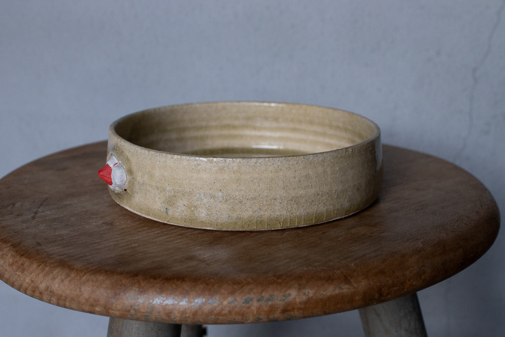 Kagamien / Sparrow bowl (cherry blossom sparrow)