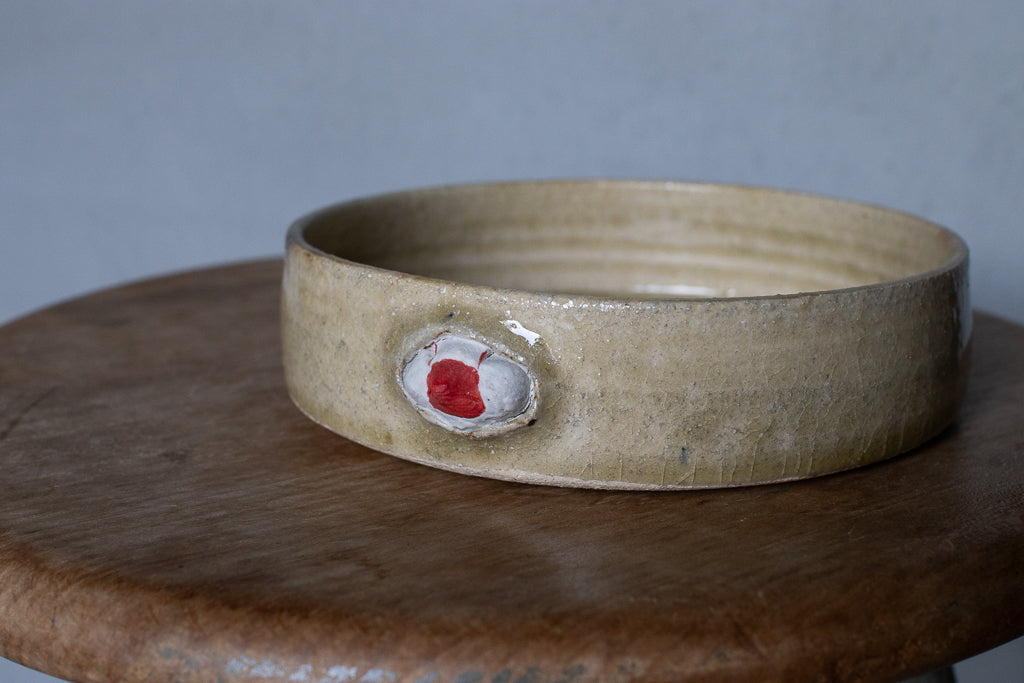 Kagamien / Sparrow bowl (cherry blossom sparrow)