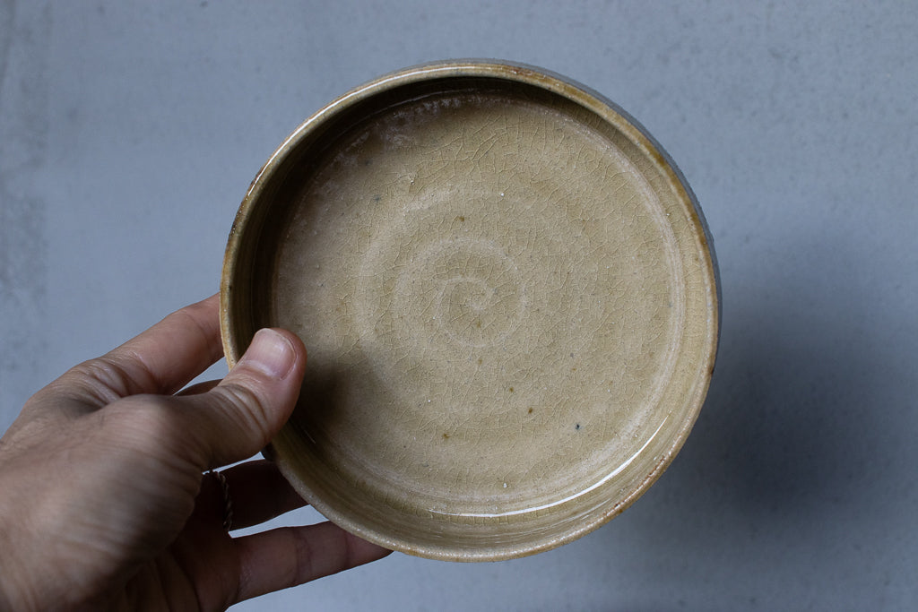 Kagamien / Sparrow bowl (cherry blossom sparrow)