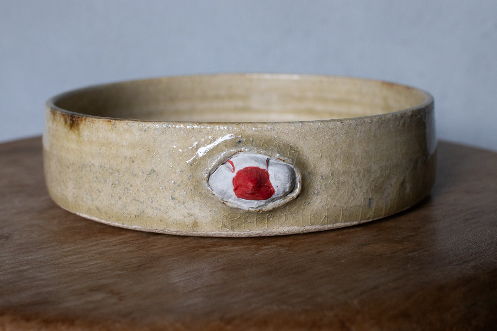 Kagamien / Sparrow bowl (cherry blossom sparrow)