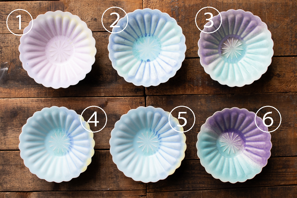 馬場匠 / 輪花鉢 各色