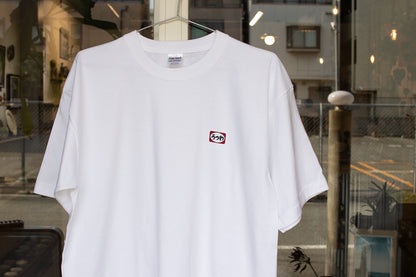 【送料込み】futou original "うつわ"ミニロゴ クルーネック SS Tシャツ ホワイトボディ