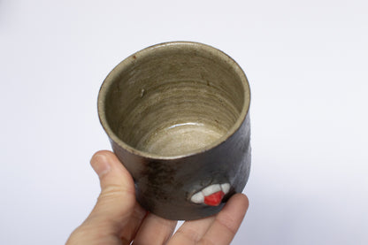 Kagamien / Sparrow bowl (cherry blossom sparrow)
