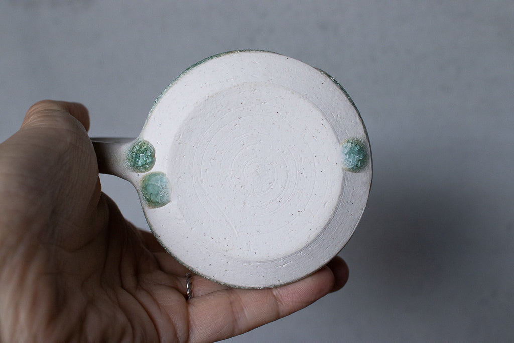 市川恵大 / 灰釉マグカップB