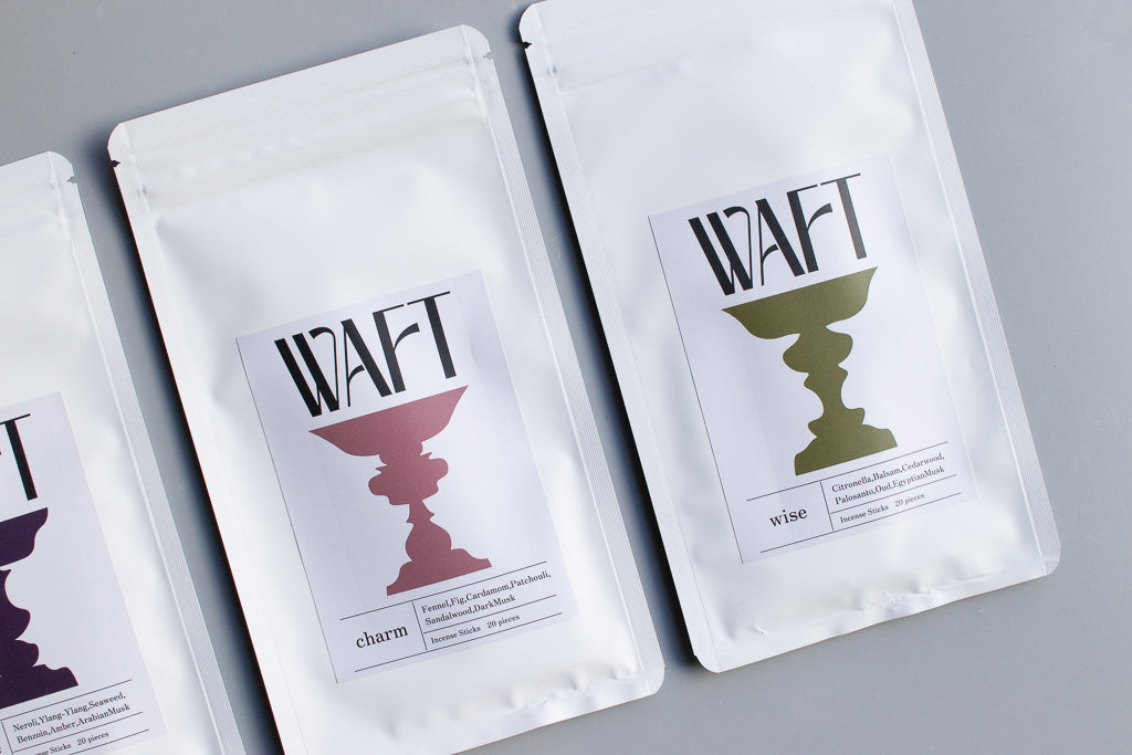 WAFT / INCENSE STICKS インセンススティック wise/charm/mature/muse お香  4種