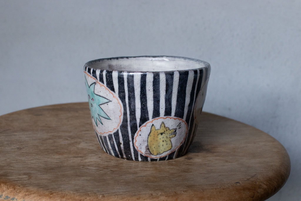 宮﨑泰裕 / 上絵そば猪口 フリーカップ 小鉢