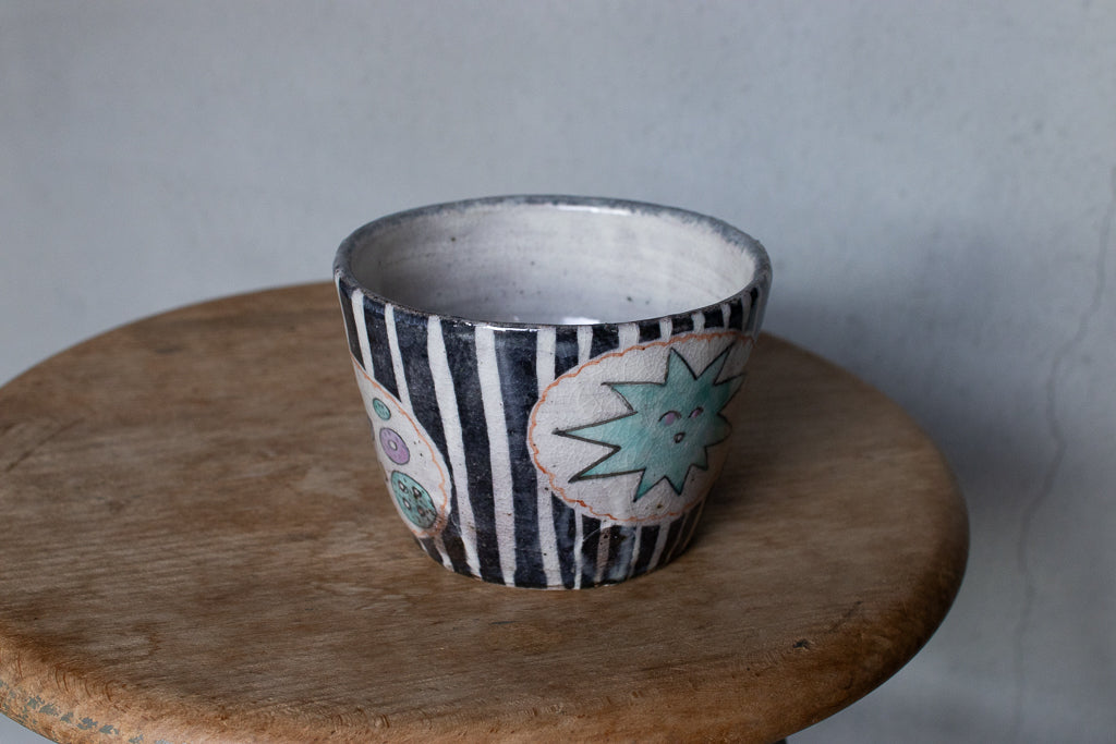 宮﨑泰裕 / 上絵そば猪口 フリーカップ 小鉢