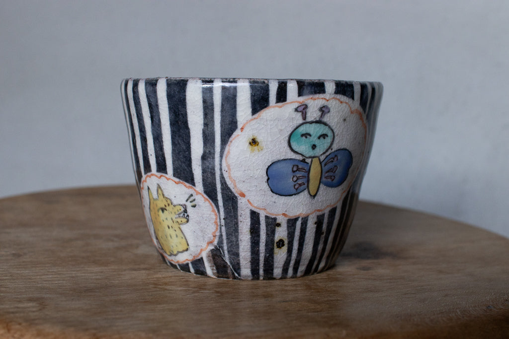 宮﨑泰裕 / 上絵そば猪口 フリーカップ 小鉢