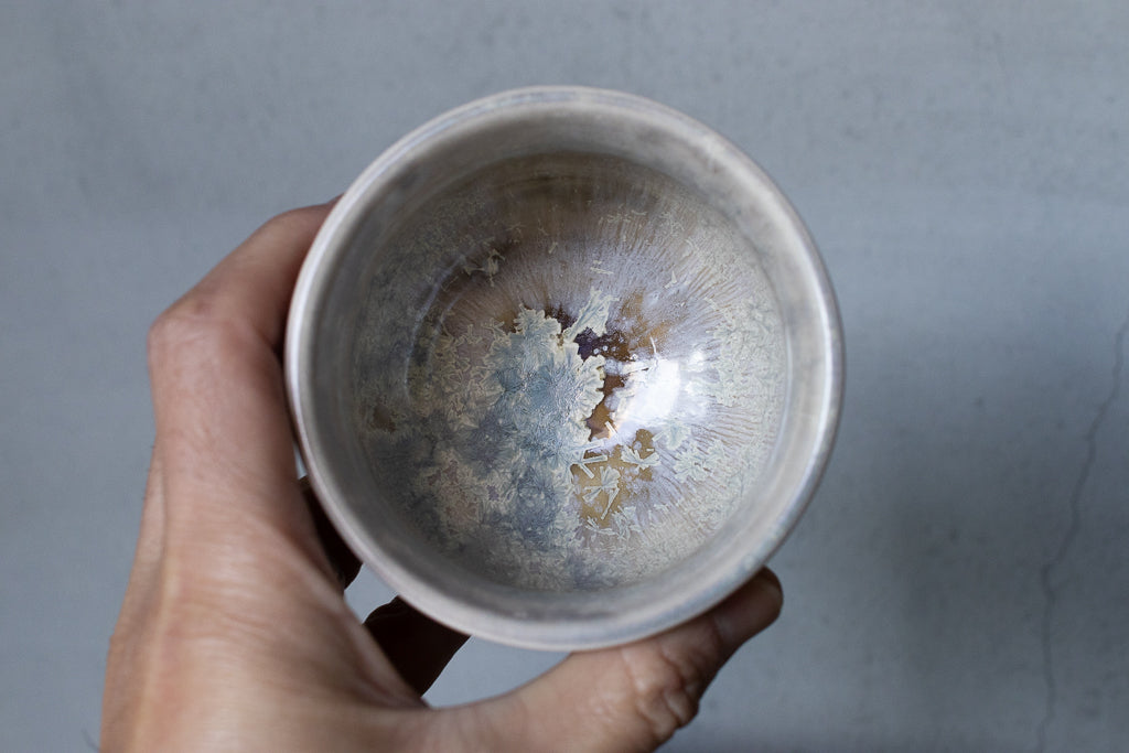 Kazuma Yamamoto / White clay goblet large