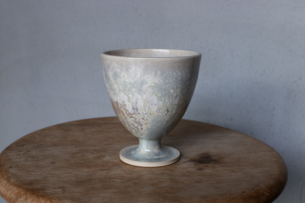 Kazuma Yamamoto / White clay goblet large