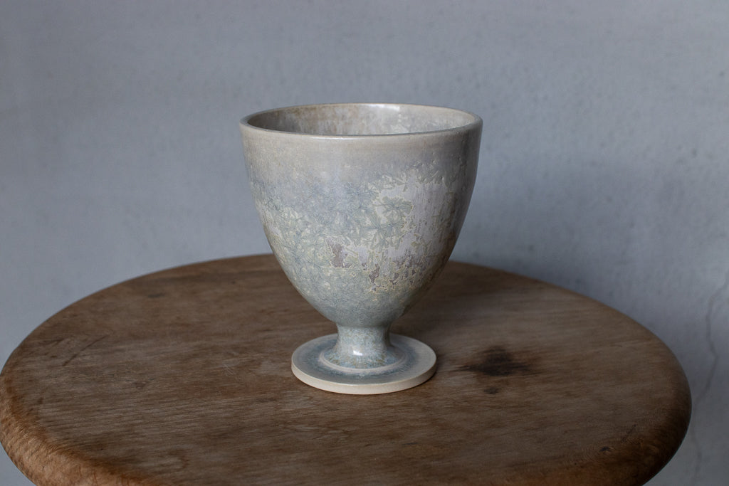 Kazuma Yamamoto / White clay goblet large
