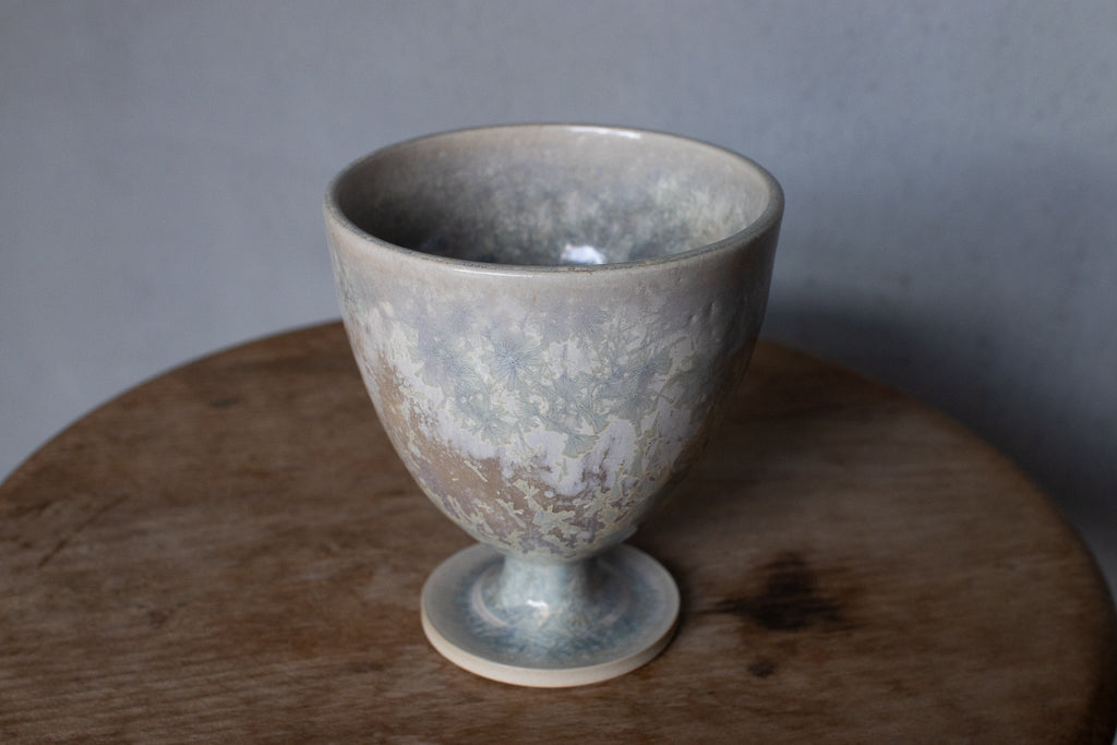 Kazuma Yamamoto / White clay goblet large