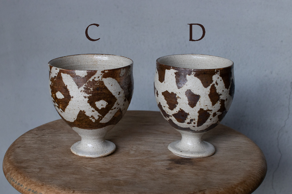 西川真衣 / 鉄絵 ゴブレット C・D