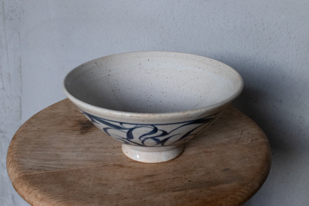 刻紋 Kokumon / カリグラフィー小丼 A 茶碗 呉須 ’26