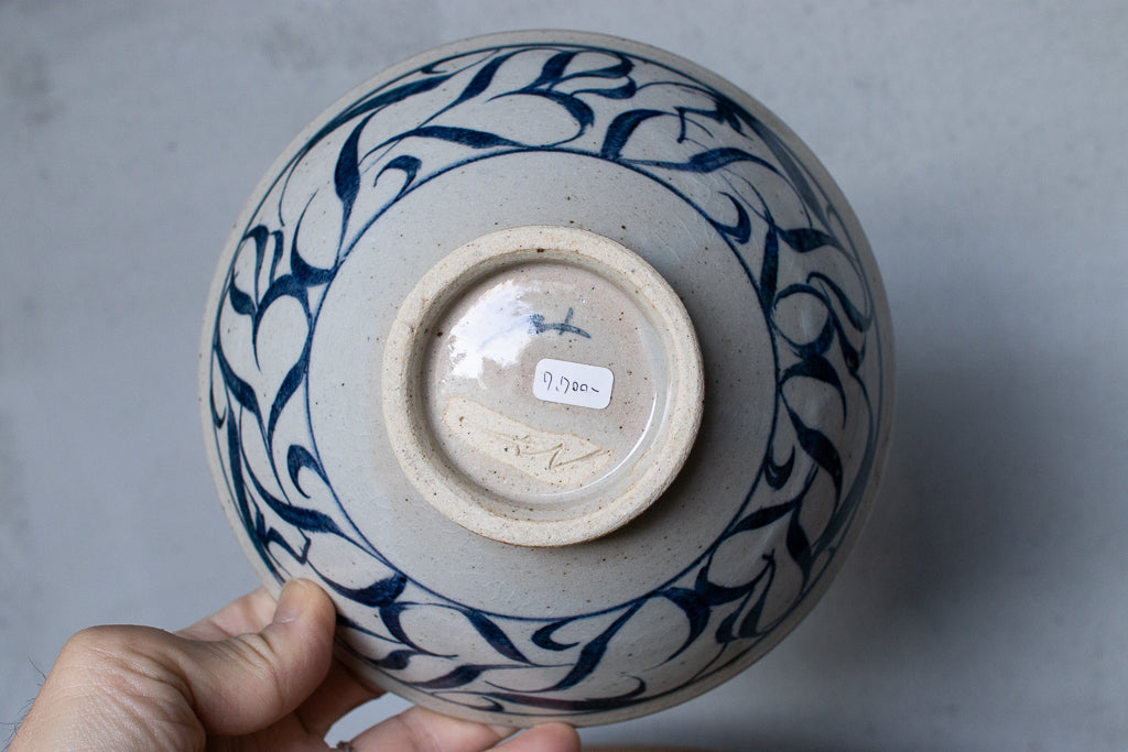 刻紋 Kokumon / カリグラフィー小丼 A 茶碗 呉須 ’26