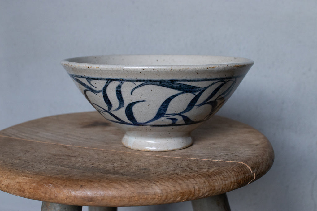 刻紋 Kokumon / カリグラフィー小丼 B 茶碗 呉須 ’26