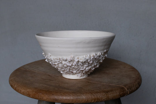 野中麟太郎 / stone mini donburi white 石の小丼 白