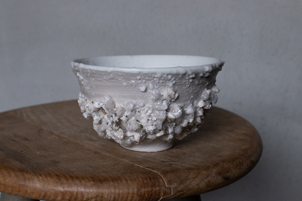 野中麟太郎 / stone wan white 石の碗 白 ボウル