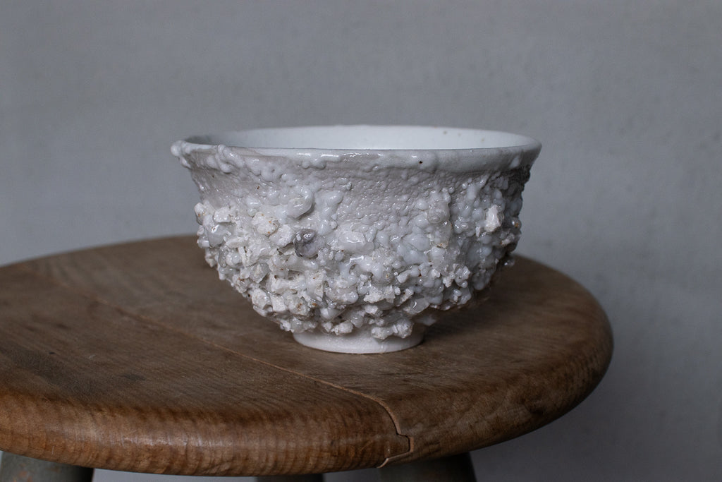 野中麟太郎 / stone wan white 石の碗 白 ボウル