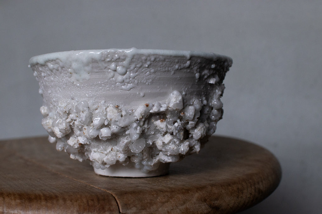 野中麟太郎 / stone wan white 石の碗 白 ボウル