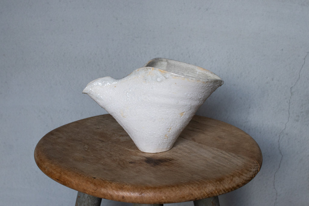 野中麟太郎 / tsubu katakuchi white 粒の片口 白