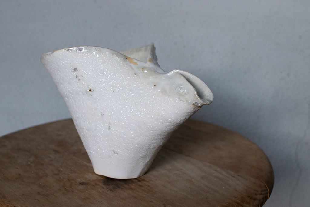 野中麟太郎 / tsubu katakuchi white 粒の片口 白