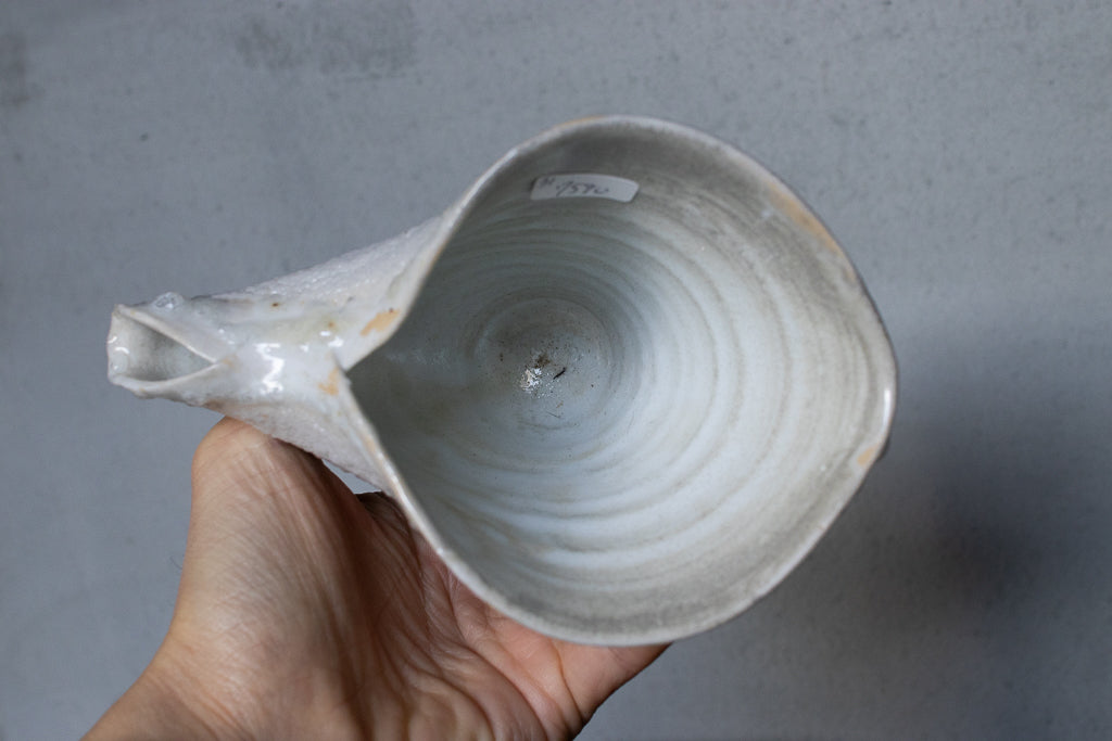 野中麟太郎 / tsubu katakuchi white 粒の片口 白