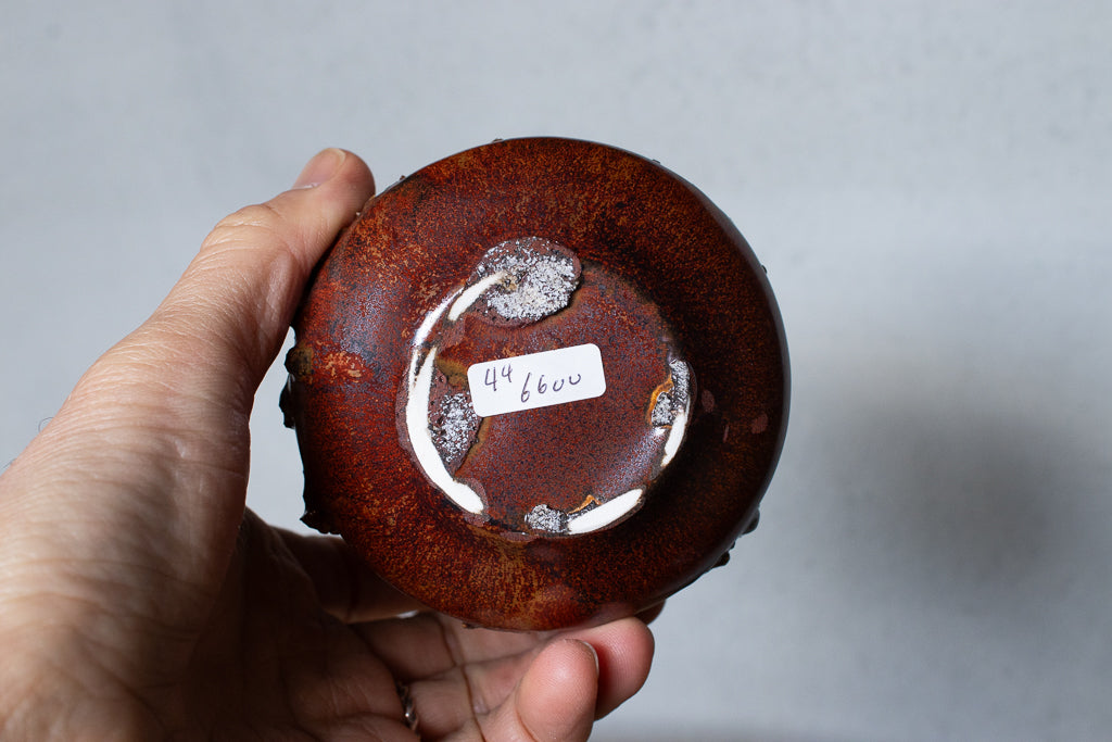 野中麟太郎 / stone cup large red 石のカップ 大 赤