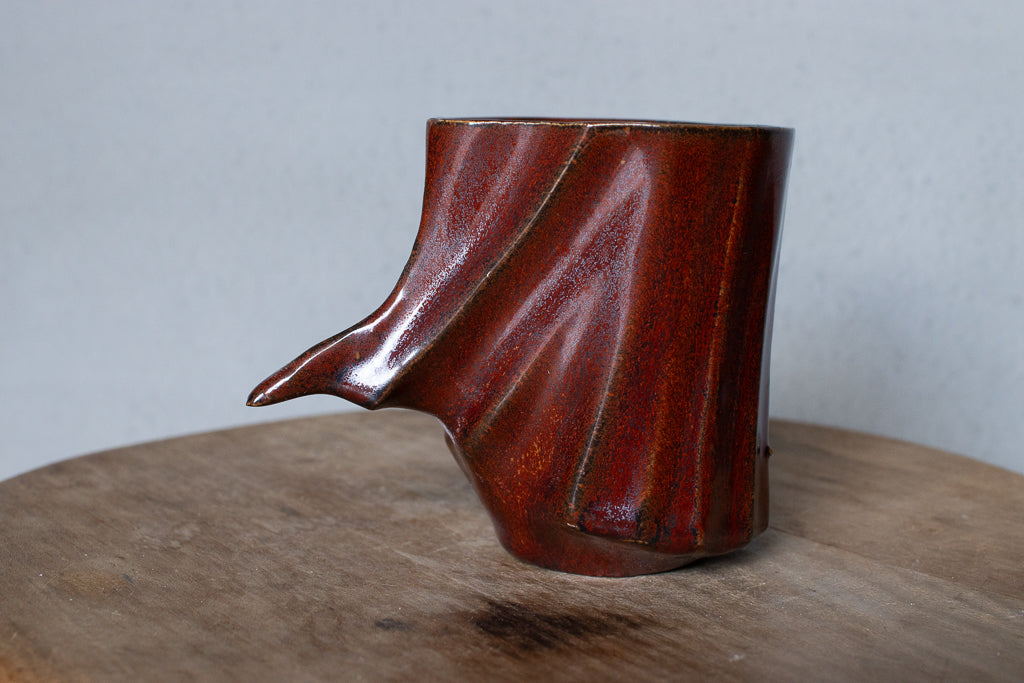 野中麟太郎 / pinch mug red  マグカップ 赤