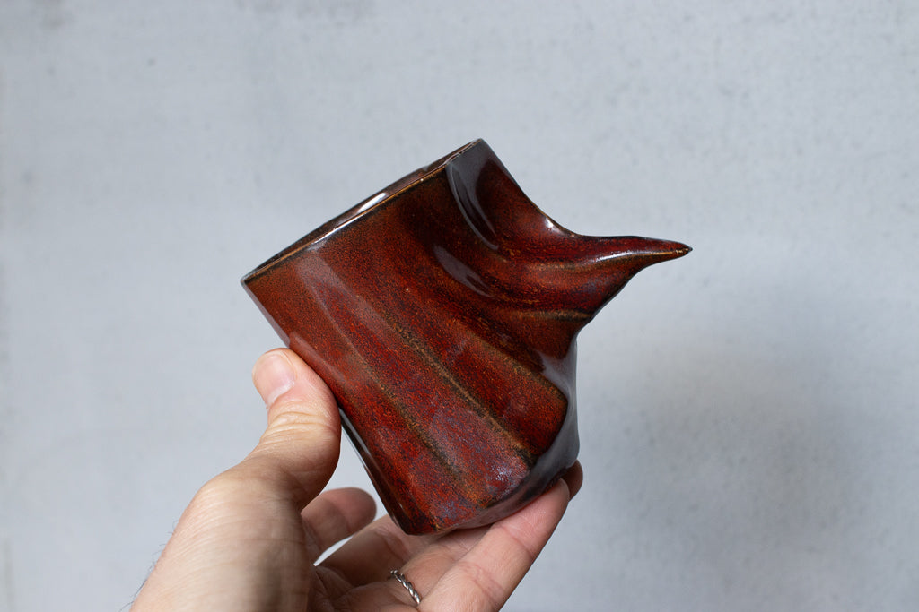 野中麟太郎 / pinch mug red  マグカップ 赤